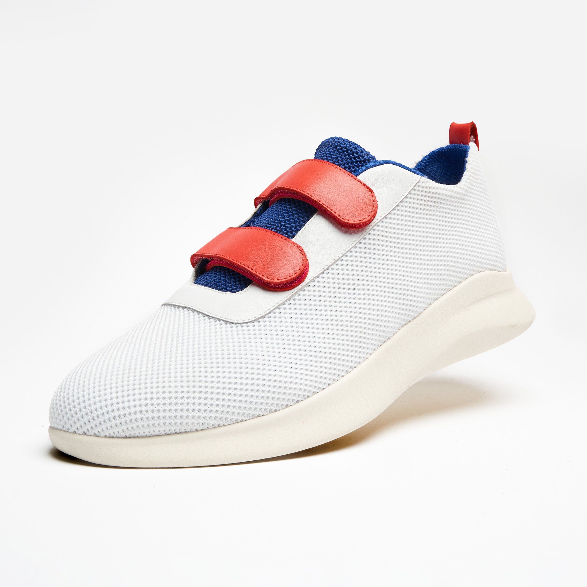 Blue velcro clearance shoes